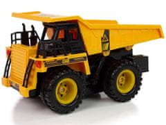 Lean-toys Sklápacie auto Construction 2.4G R/C Yellow 1:12 Zvuk