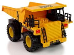 Lean-toys Sklápacie auto Construction 2.4G R/C Yellow 1:12 Zvuk