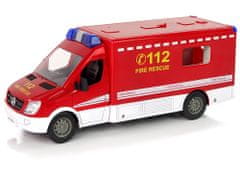 Lean-toys Diaľkovo ovládaný hasičský rebrík Mercedes Sprinter