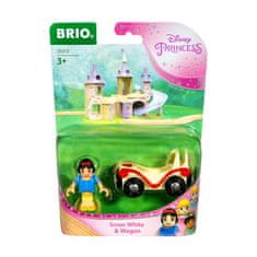 Brio Disney Princess Snehulienka a vagónik