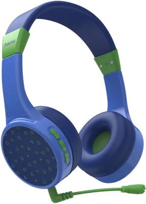 moderné slúchadlá cez uši hama TeensGuard Bluetooth handsfree funkcie výdrž 25 h na nabitie obmedzená hlasitosť
