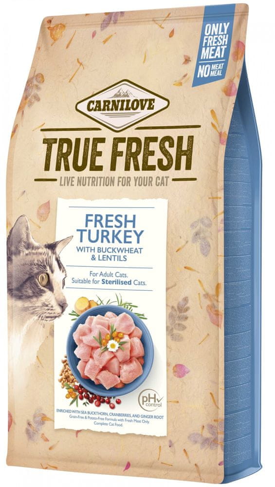 Carnilove True Fresh Cat Turkey, 1,8 kg