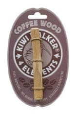 Hračka pes 4Elements Coffee Wood drevo XS Kiwi