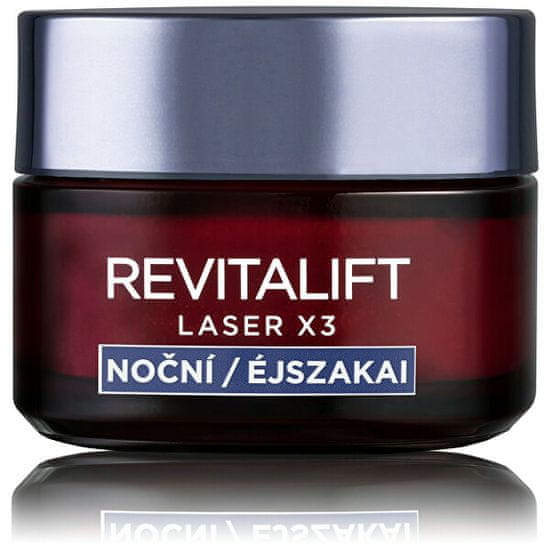 Loreal Paris Omladzujúci nočný krém Revitalift Laser X3 Night 50 ml