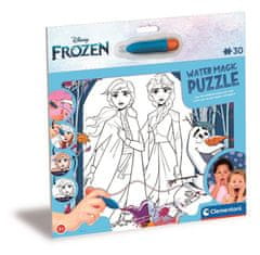 Clementoni Puzzle s maľovaním vodou Water Magic: Ľadové kráľovstvo 2, 30 dielikov