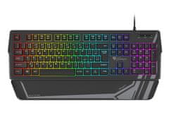 Genesis herná klávesnica RHOD 350/RGB/Drôtová USB/SK-SK layout/Čierna