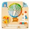 Prírodovedný kalendár - drevená vzdelávacia tabuľa