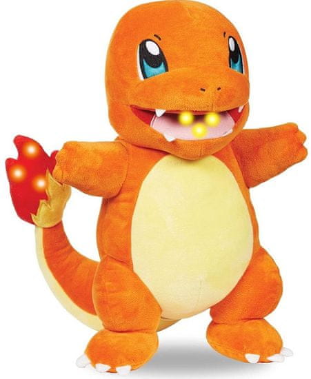 ORBICO Jazwares Interaktívny plyš Pokemon Charmander