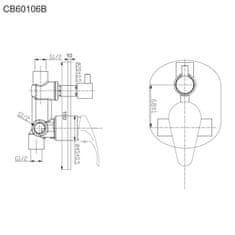 Mereo Vaňový set Sonáta:CBQ60106MB, CB700P, CB466C, CB110R, CB465M, CBQ60101L CB650VS1 - Mereo