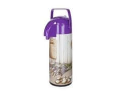 Banquet Termoska s pumpou Culinaria LAVENDER 1,9L, OK