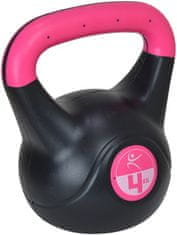 LIFEFIT Činka Kettlebell Vinyl 4kg