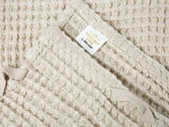 Beliani Sada 11 bavlnených uterákov béžová AREORA