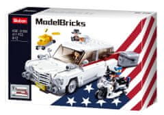 Sluban ModelBricks M38-B1099 Americký automobil pre lupičov