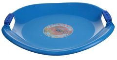 Plastkon Sánkovací tanier TORNÁDO SUPER 56 cm - modrá