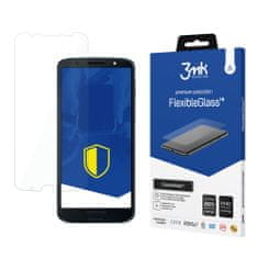 3MK Ochranné hybridné sklo 3mk FlexibleGlass pre Motorola Moto G6 Plus - Transparentná KP22653