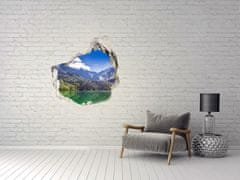 Wallmuralia.sk Diera 3D fototapety na stenu Morské oko tatry 125x125 cm