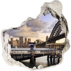 Wallmuralia.sk Diera 3D fototapety na stenu Bridge v sydney 75x75 cm