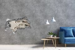 Wallmuralia.sk Diera 3D fototapeta Zen kamene piesok 150x115 cm