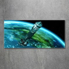 Wallmuralia.sk Foto obraz akrylové sklo Nukleárna raketa 100x50 cm 2 prívesky