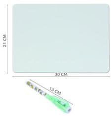 Iso Trade 9179 Svietiaca tabuľa na kreslenie GlowTab A4, od 3 rokov 13963