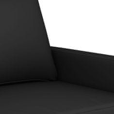 Petromila vidaXL 2-dielna sedacia súprava s vankúšmi čierna zamat