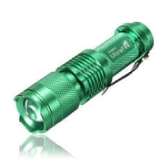 Northix LED baterka CREE Ultrafire - zelená 