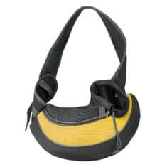 Northix Prepravná taška pre malé domáce zvieratá - žltá 