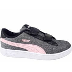 Puma Obuv sivá 33 EU Smash V2 Glitz Glam V PS