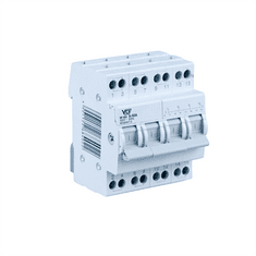sapro FVE prepínač pre výber sieťového napájania VCX SF463, 1-0-2, 4p, 63A, na DIN lištu