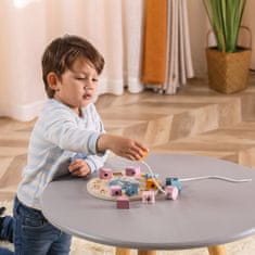 Viga Toys PolarB Triedič tvarov Montessori navliekacie hodiny