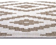 NORTHRUGS Kusový koberec Twin-Wendeteppiche 105460 Linen – na von aj na doma 80x150