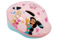 Volare Cyklistická prilba Disney Princess - biela ružová - 52-56 cm