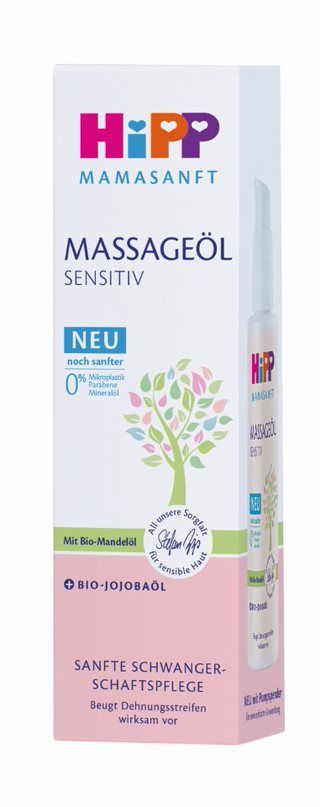 HiPP Mamasanft Masážní olej na strie - 100ml