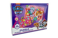 Paw Patrol Obojstranné puzzle Tlapková Patrola - Everest a Skye - 50 dielov