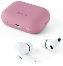 EPICO silikónové puzdro pre Airpods Pro 2 - ružová, 9911102300021 - rozbalené