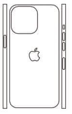 emobilshop Hydrogel - zadná ochranná fólia (full cover) - iPhone 13 Pro Max - typ výrezu 6