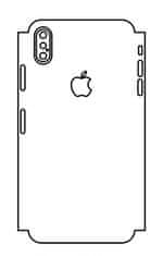 emobilshop Hydrogel - zadná ochranná fólia (full cover) - iPhone XS Max - typ výrezu 7