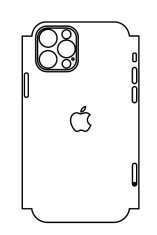 emobilshop Hydrogel - zadná ochranná fólia (full cover) - iPhone 12 Pro - typ výrezu 4