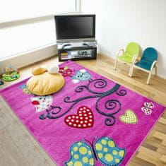 eoshop Kusový koberec Kids 420 lila (Variant: 120 x 170 cm)