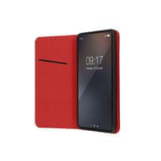 FORCELL Puzdro / obal pre XIAOMI 11T červený - kniha Kožené puzdro Forcell