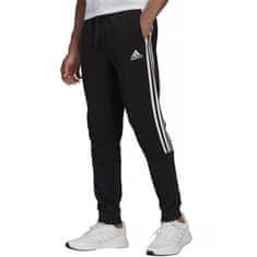 Adidas Nohavice výcvik čierna 164 - 169 cm/S Essentials Tapered Cuff 3 Stripes