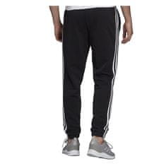 Adidas Nohavice čierna 182 - 187 cm/XL Essentials Tapered Elasticcuff 3 Stripes