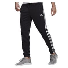 Adidas Nohavice čierna 182 - 187 cm/XL Essentials Tapered Elasticcuff 3 Stripes