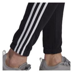 Adidas Nohavice čierna 182 - 187 cm/XL Essentials Tapered Elasticcuff 3 Stripes