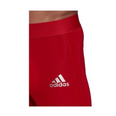 Adidas Nohavice výcvik červená 170 - 175 cm/M Techfit