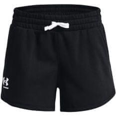 Under Armour Nohavice výcvik čierna 168 - 172 cm/M Rival Fleece Shorts