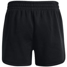 Under Armour Nohavice výcvik čierna 168 - 172 cm/M Rival Fleece Shorts