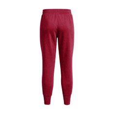 Under Armour Nohavice výcvik bordó 168 - 172 cm/M Rival Fleece Joggers