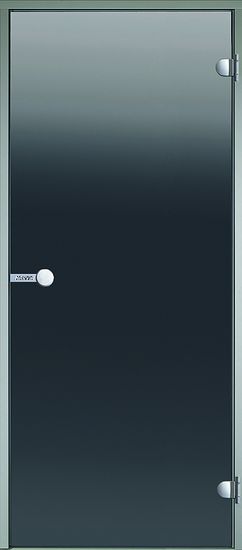 HARVIA Dvere do parnej sauny ALU 7x19, šedé, 690x1890 mm, šedý rám