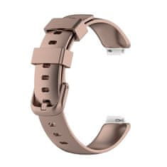 BStrap Silicone remienok na Fitbit Inspire 2, rose gold